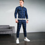 Men Tracksuit Autumn Fashion Slim Men 'S Suit