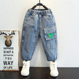 Toddler Boys Pants Boys' Jeans Spring and Autumn Casual