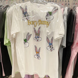 Bugs Bunny Shirt Summer Short-Sleeved T-shirt