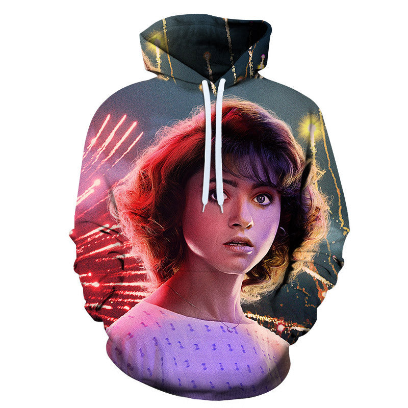 Stranger Things Hoodie Spring Print Casual Trendy Hoodie Sweater