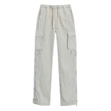 Julia Fox Low Rise Trousers Autumn and Winter Fashion Brand Straight Cargo Pants Casual Pants