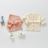 Spring Tops Children's Baby Knitted Cardigan Top Coat