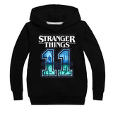 Stranger Things Hoodie Pattern Hooded Sweater Children's Hoodie Casual Tops Children's Clothing