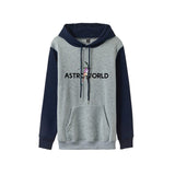 Travis Scott Astroworld Hoodie Men and Women Contrast Color Autumn and Winter New Hoodie
