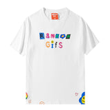 Oversized 90S T Shirt Cotton Summer T-shirt Men's Short Sleeve Large Size Loose round Neck