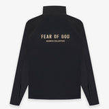 Fog Fear of God Essentials Coat Coach Jacket Flocked Printed Stand Collar Nylon Outdoor Jacket Coat Men