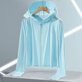 Sun Resistant Clothes Ice Silk Sun Protection Clothing Female UV Protection