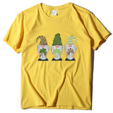 Saint Patrick's Day Closing Clover Leopard Print T-shirt