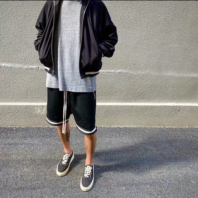 Fog Fear of God Essentials Shorts Mesh Drawstring Sports Basketball Shorts Shorts