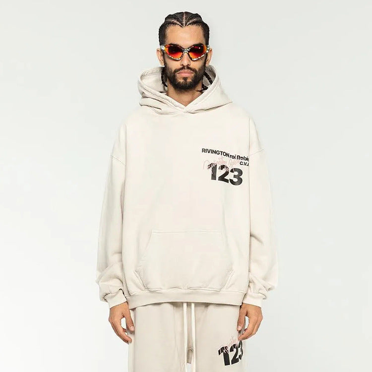 Rrr123 Hoodie Hoodie Distressed Print