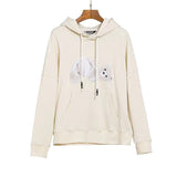 Palm Angels Hoodie Broken Bear Hooded Sweater for Men and Women Loose Hat