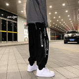Men Pants Men's Autumn Loose Track Pants Autumn and Winter Leisure Trousers