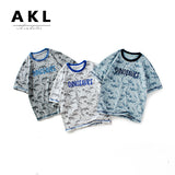 Children T Shrits Summer Boy's Short-Sleeved T-shirt