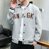 Corduroy Varsity Jacket Overalls Men's Autumn Baseball Uniform Spring and Autumn Sports Corduroy Autumn Wear Jacket