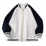 Jock Jacket Men's Autumn Loose Pilot Baseball Uniform Couple Student Sports Coat Jacket Men