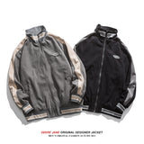Men Jacket Spring Color Matching Men Loose All-Matching Jacket