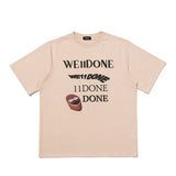 We11 Done T Shirts Classic Letter Print Casual Cotton Men and Women Same Style