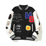 Saint Michael Baseball Jacket James Same Style Jacket Baseball Uniform outside Embroidered Woolen