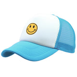 Smiley Face Cap Embroidery Summer Sun Hat