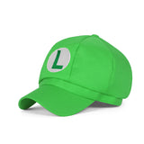 Mario Hat Octagonal Cap Anime Peripheral Cotton Cartoon Cap