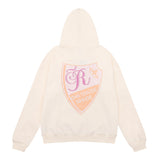 Rhude Hoodie High Quality Pure Cotton Heavy Weight Hoodie Loose Sweater Men and Women