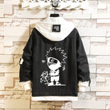 Comic Denim Jacket Men's and Women's Denim Jacket