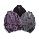 Corduroy Varsity Jacket Spring Corduroy Vintage Jacket