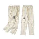 Kanye West Sunday Service Pant Stitching Zipper Dungarees Terry Trousers Couple