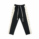Men Pants Retro Loose Straight Casual Pants Men's Clothing