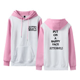 Travis Scott Astroworld Hoodie Men and Women Contrast Color Autumn and Winter New Hoodie