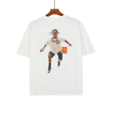 Cactus Jack McDonalds Shirt Travis Scott Cactus Jack Short Sleeve T-shirt Casual Loose Short Sleeves