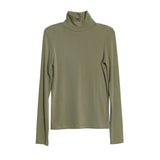 The Rock Turtleneck Bottoming Shirt Women's Autumn Long-Sleeved T-shirt