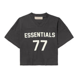 Fear Of God Essentials Kids T-Shirt Summer Pure Cotton Loose Short Sleeve