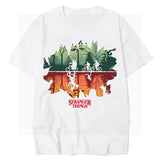 Stranger Things T Shirt Stranger Things Stranger Things round Neck Short Sleeve