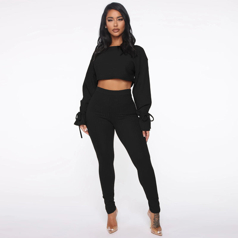 Women's Fall Outfits Trousers Suit Women's Two-Piece Suit