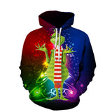 Grinch Hoodie 3D Printed Casual Loose-Fitting Hoodie