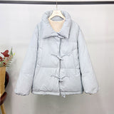 Women Winter Coats Puffer Jacket Down Coat Down Jacket Female White Duck Down Short Down Coat Stand Collar Thick Coat
