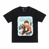 ASAP Yams V Lone T Shirt Kids Pattern Large V Printed Short Sleeve T-shirt