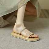 Nude Block Heel Peep Toe Sandals
