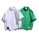 Men T Shitrs Summer Men's Letter Print Short-Sleeve Shirt Top