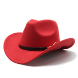 Cowboy Hats Rolled Brim Men and Women Retro