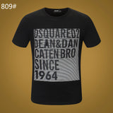 Dsq2 T Shirt Casual Sports Printed Short Sleeve Summer Men