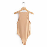 Maddy Euphoria Outfits Slim-Fit Jumpsuit Women's round Neck Dress