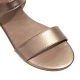 Flat Dress Sandals Summer Square Heel Solid Color Plus Size Hollow-out Buckle Casual Sandals
