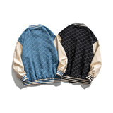 Varsity Jacket Vintage Autumn Men's Jacket Campus Art Style Letter Printed Loose Fashion Casual Coat
