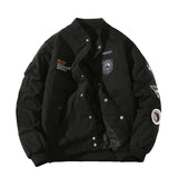 NASA Varsity Jacket Winter Bomber Jacket Women's Baseball Uniform