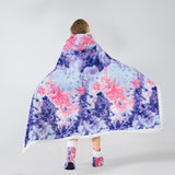 Hoodies Blankets Flannel Thickened Cloak Blanket Sofa Cover Hooded Cloak