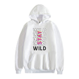 Anti Social Club Hoodie Anime Print Fashion Casual Hooded Sweatshirt