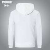 Dsq2 Hoodie DSQ Lian D2 Autumn and Winter Printing Sweater Trendy Men