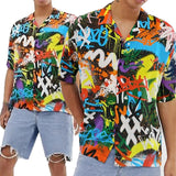 Men Hawaii Shirts Spring/Summer Men's Short Sleeve Shirt